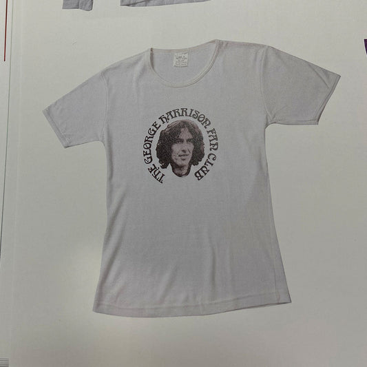 70's "George Harrison" Fan Club Tシャツ Euro製 “Couleurshirt掲載” 231005H