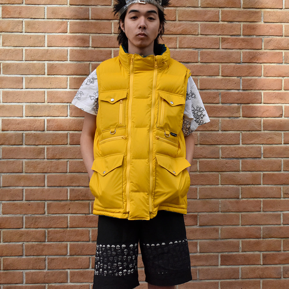 blackmeans×Hayachine Made 2Way リバーシブル レザー×ダウン マウンテンジャケット 945-79TJ400-1 250102H/250128H