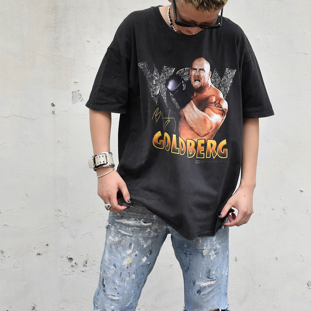 90's WCW “Bill Goldberg” Tシャツ 240814H