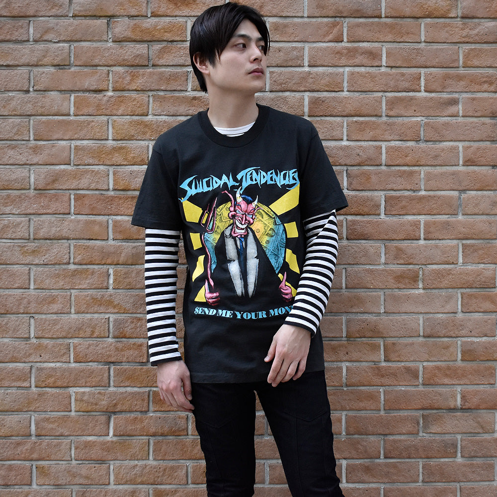 90's Suicidal Tendencies “Send Me Your Money“ Tシャツ 250407HT62