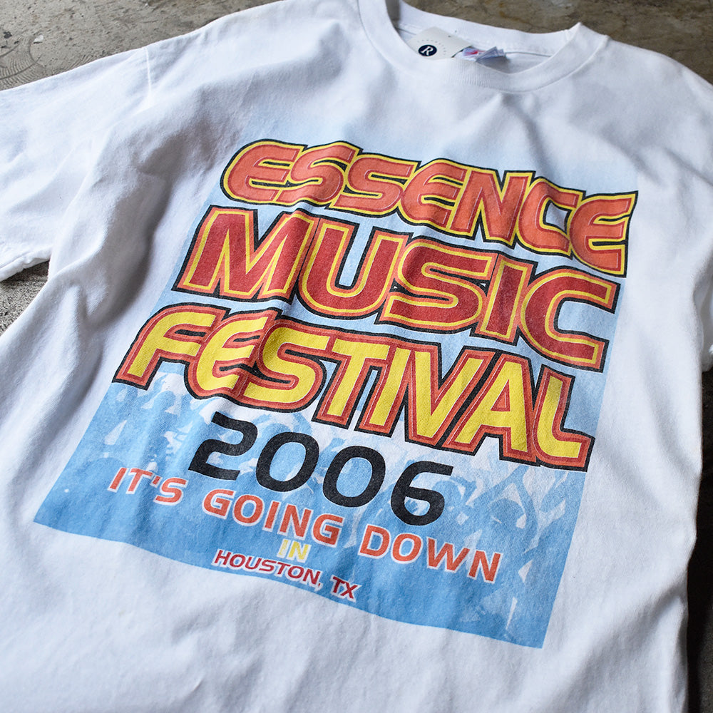 Y2K Essence Music Festival “2006 IN HOUSTON, TX ” ブラックミュージック フェス Tシャツ 240622H