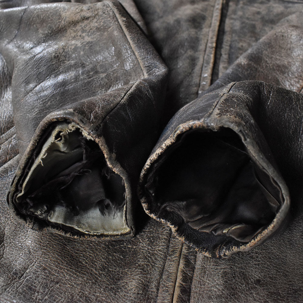 90’s グランジフェード レザージャケット 251028H