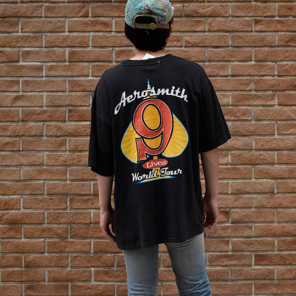 90's Aerosmith “Nine Lives“ World Tour Tシャツ 250625H