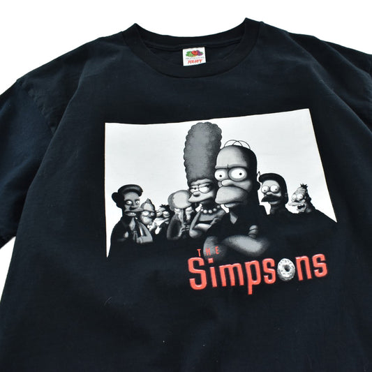Y2K N.O.S. THE SIMPSONS "SIMPRANOS" ソプラノズ パロディTシャツ 260728H