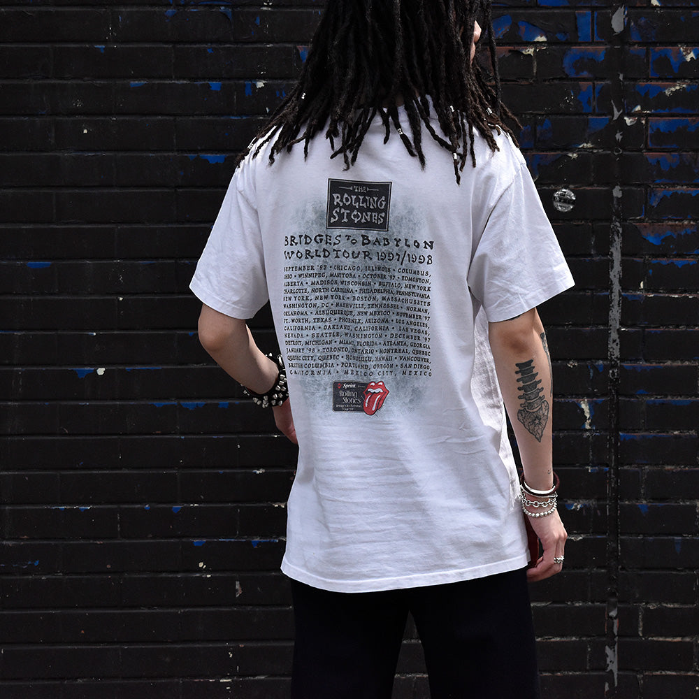 90’s The Rolling Stones “Bridges to Babylon” World Tour Tシャツ 240429H