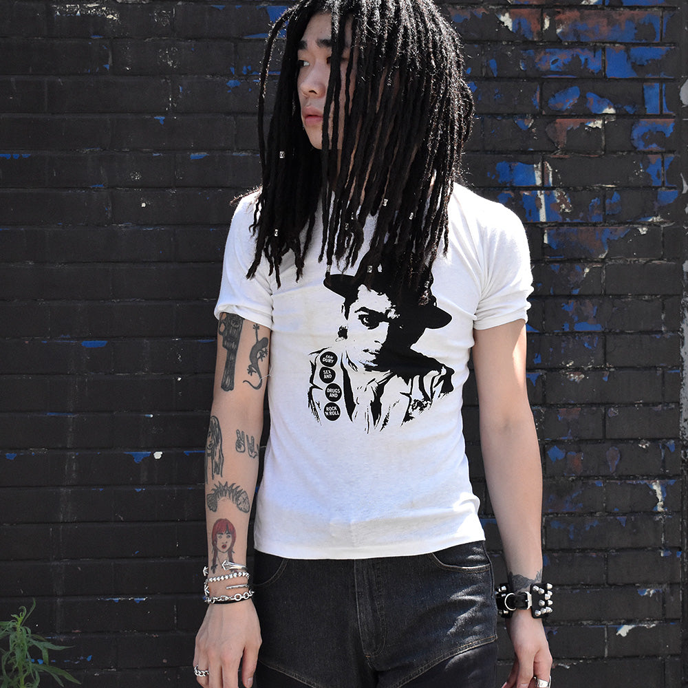 70's Ian Dury “Sex & Drugs & Rock & Roll” Tシャツ Euro製 240902H