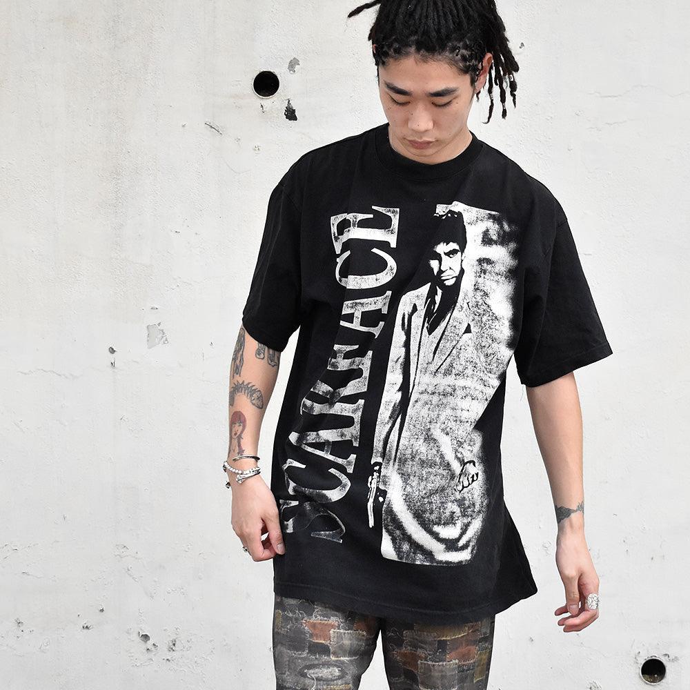 Y2K SCARFACE “アル・パチーノ” movie Tシャツ 240923H
