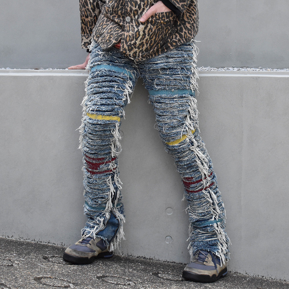blackmeans×1017 ALYX 9SM クラストデニムパンツ '22限定アイテム 945-78GP198-1 250318H