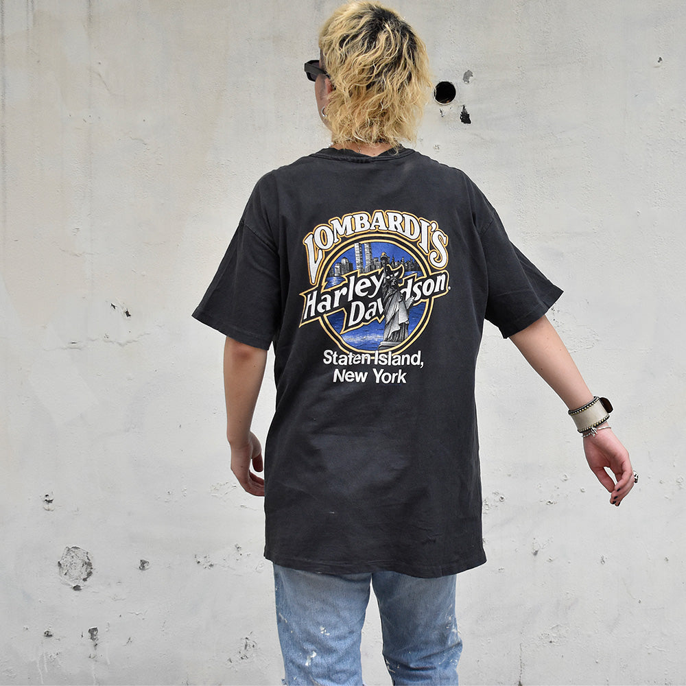 90's Harley Davidson “Harley Davidson Racing” Tシャツ USA製 240815H