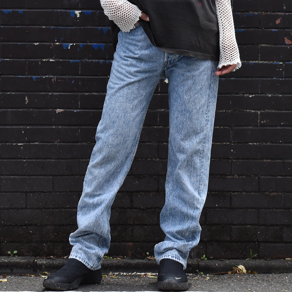 90's Levi's 501 ケミカルウォッシュ デニムパンツ USA製 230530H