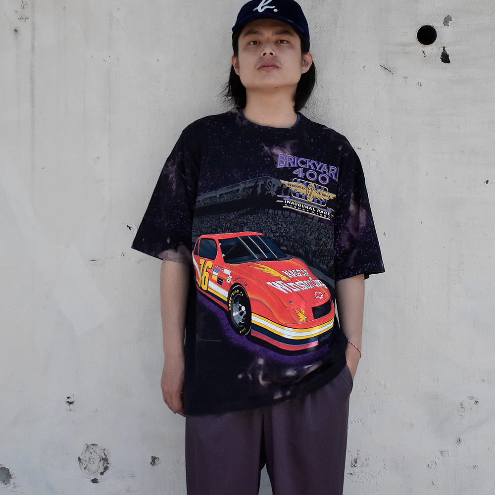 90's AOP! ブリーチ Racing Tシャツ 240627H