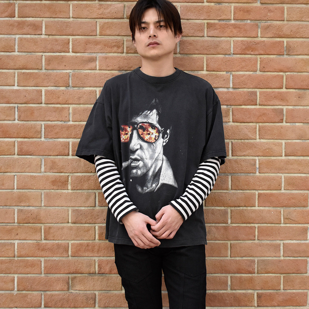 Y2K SCARFACE “アル・パチーノ” movie Tシャツ 250407H