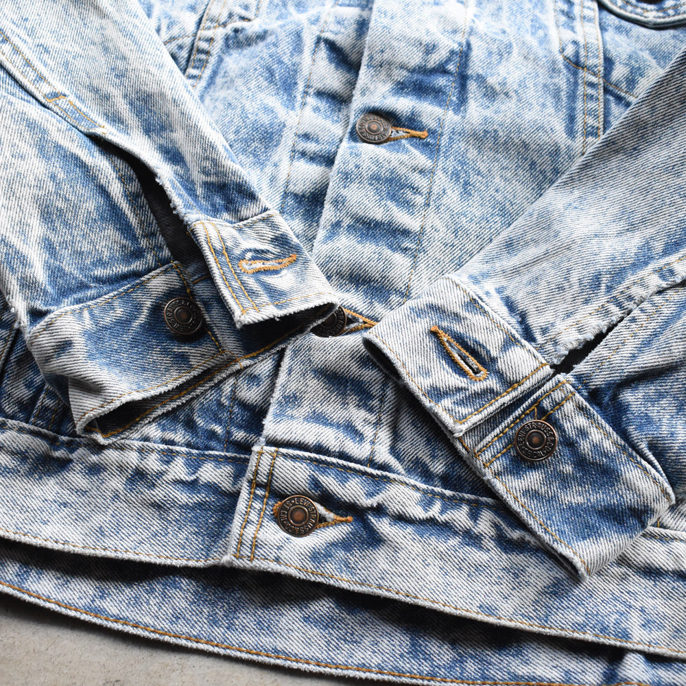 90’s Levi's 70507-0219 ケミカルウォッシュ デニムジャケット USA製 250930