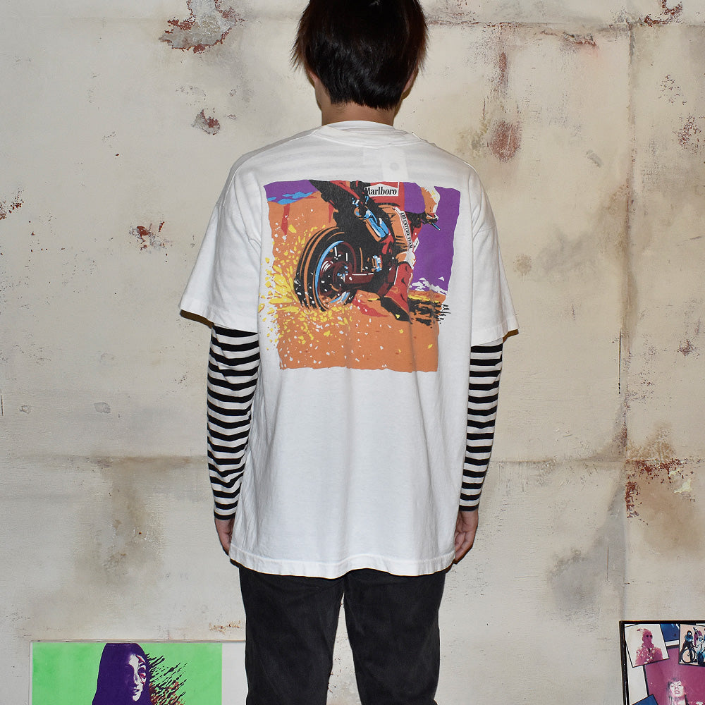 90's Marlboro “ADVENTURE TEAM“ ポケットTシャツ USA製 250628H