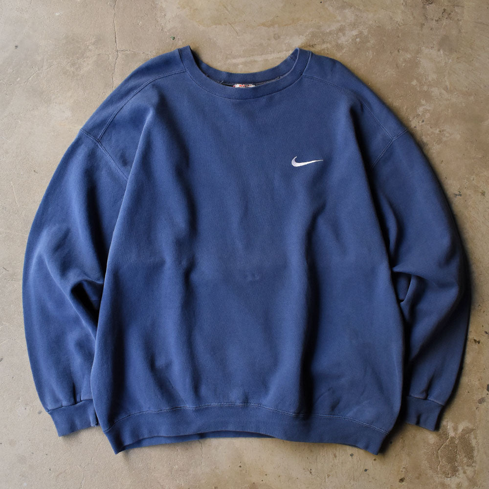 90's NIKE small swoosh ロゴ刺繍 スウェット 250419 – LABORATORY®