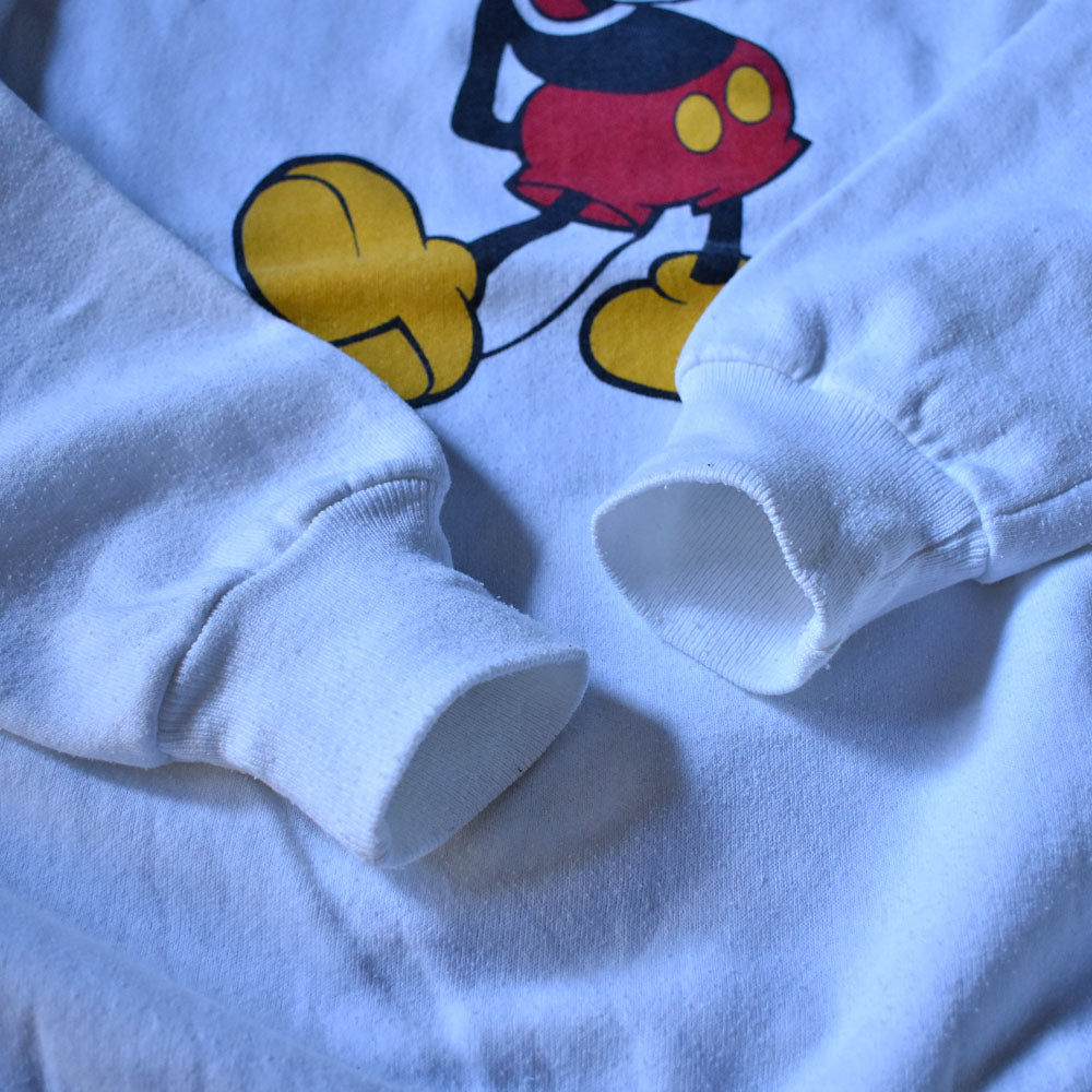 80's Disney ”Mickey” スウェット USA製 240228H