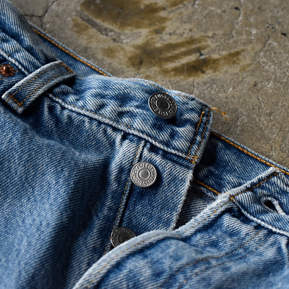 Y2K Levi's 501 ブリーチ デニムパンツ USA製 250430H
