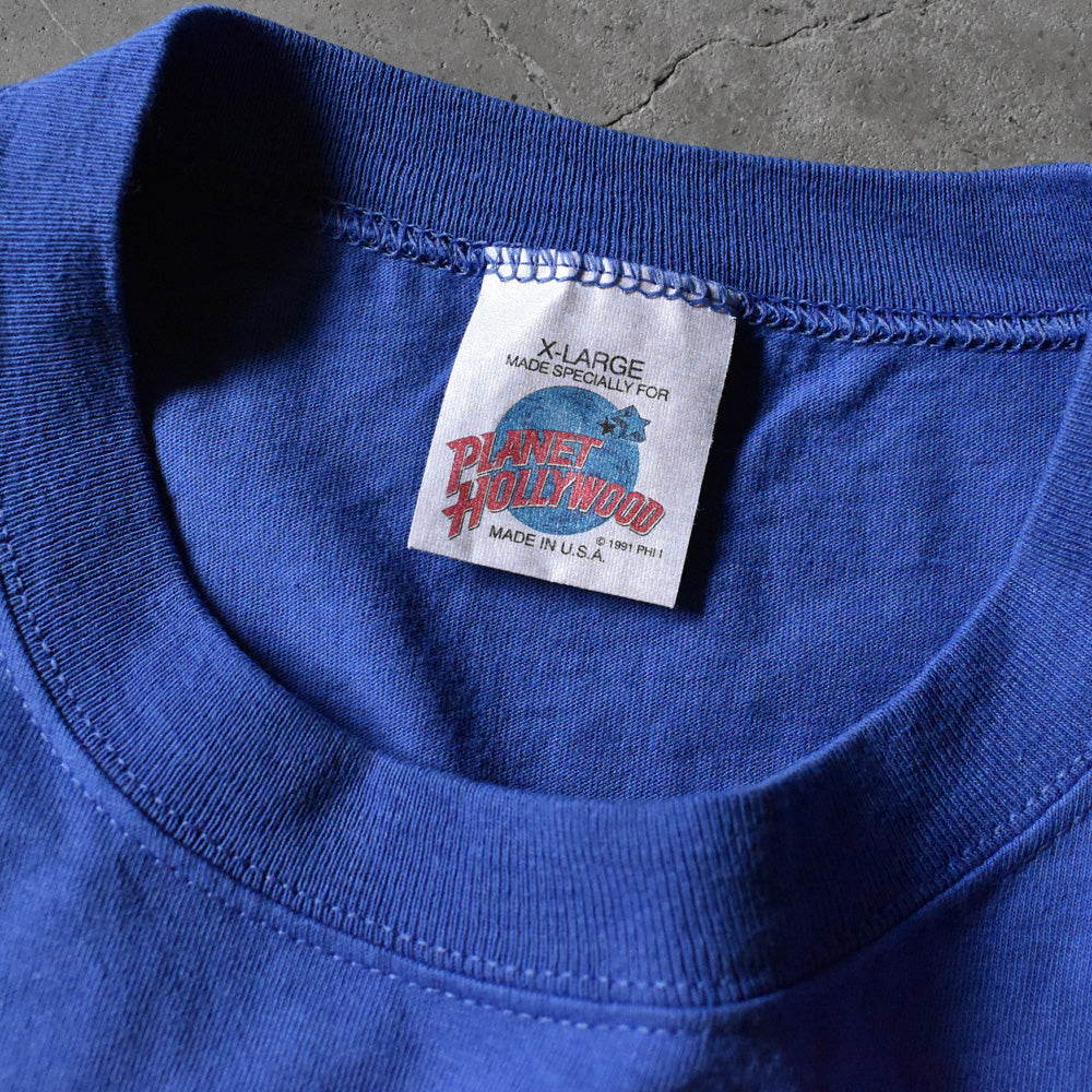 90's PLANET HOLLYWOOD “NASHVILLE” Tシャツ USA製 240421