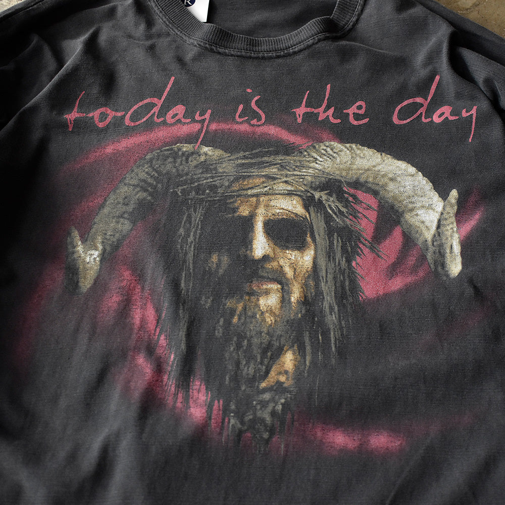 90's TODAY IS THE DAY “In the Eyes of God” ロック ロングスリーブTシャツ 250822H