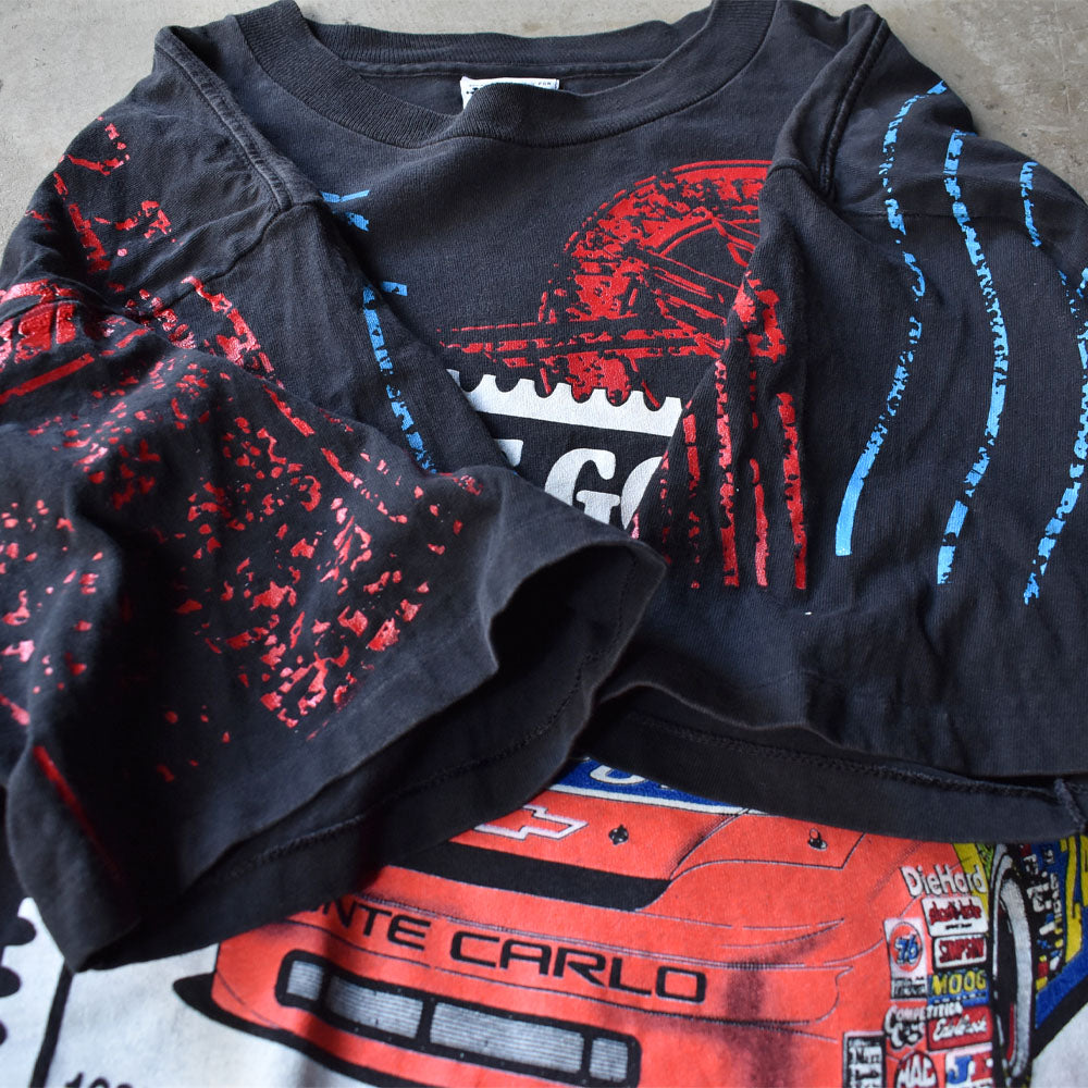 90’s NASCAR “Jeff Gordon/ジェフ・ゴードン #24” AOP! レーシング Tシャツ USA製 240919