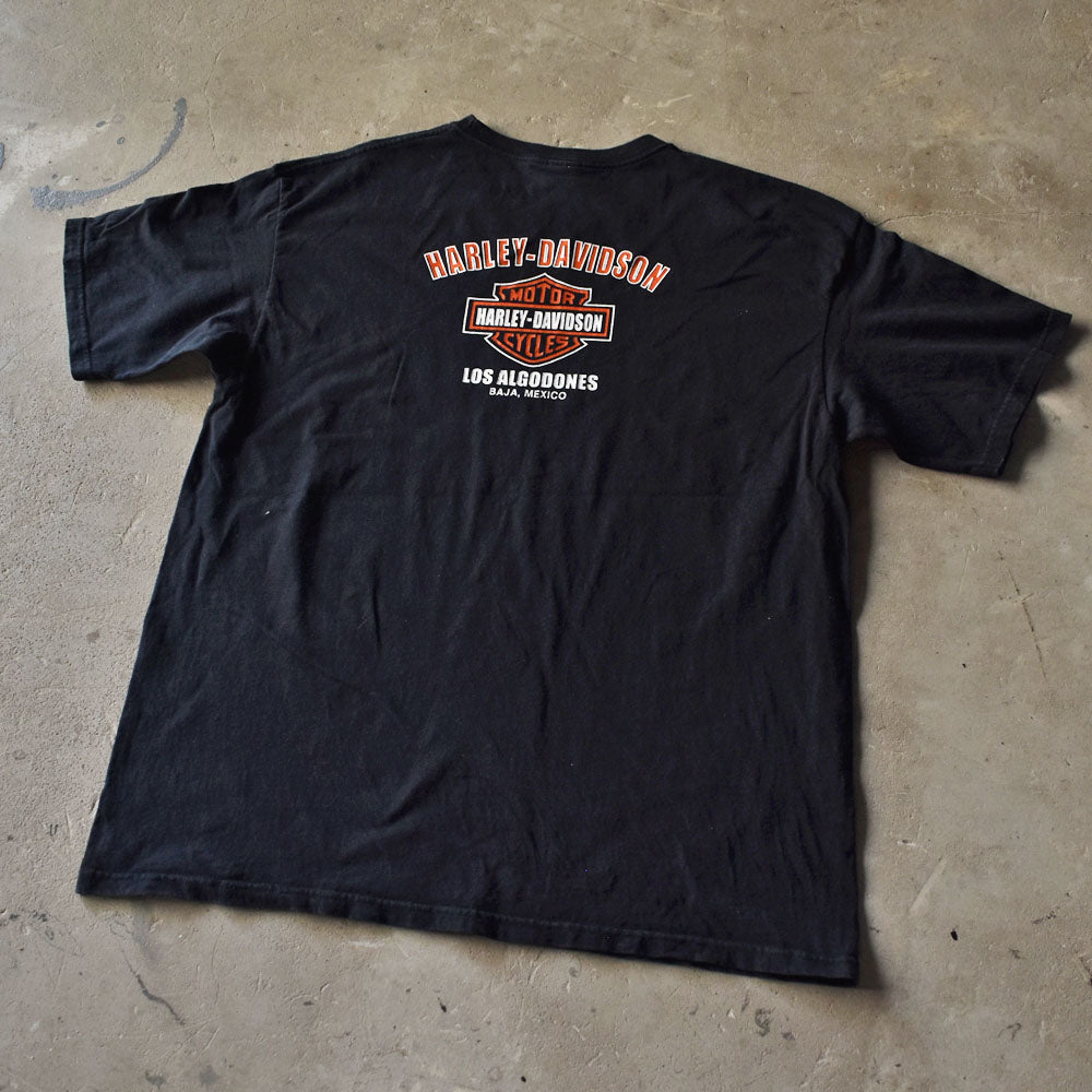 Y2K Harley-Davidson/ハーレー・ダビッドソン 両面プリント Tシャツ 230901