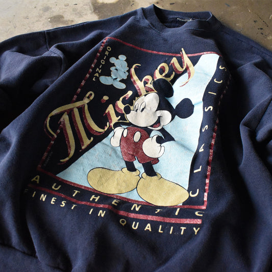90’s Disney “Mickey Mouse” スウェット 240328