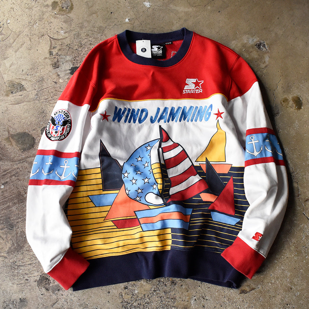 STARTER BLACK LABEL “WIND JAMMING” セーリング スウェット 240302H