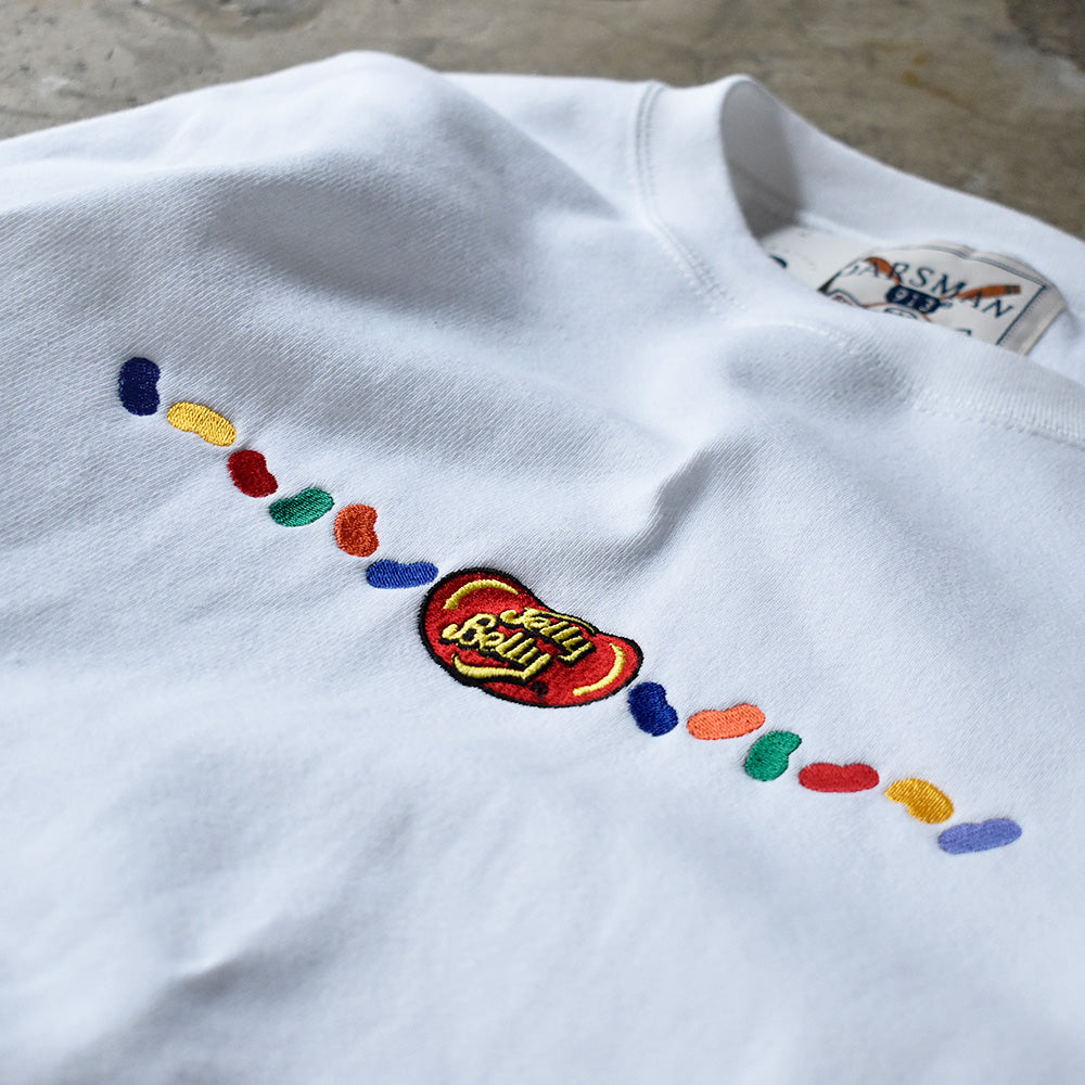 Y2K “Jelly Belly” 企業ロゴ 刺繍 スウェット 240624H