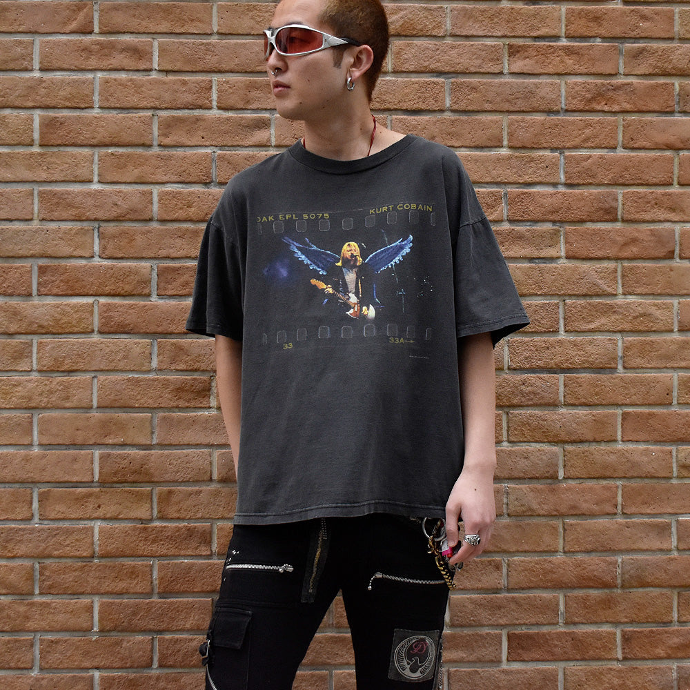 90's NIRVANA Kurt Cobain “Angel Wings“ Tシャツ 250106H