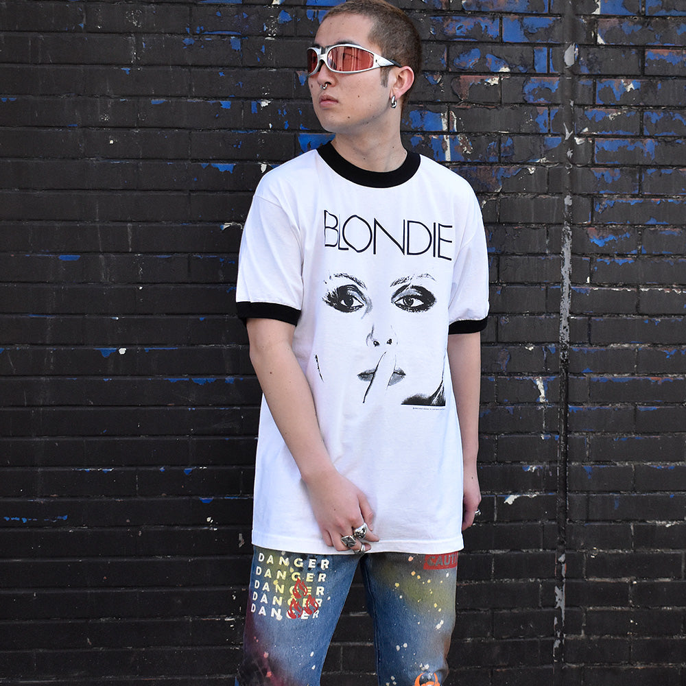Y2K BLONDIE リンガーTシャツ 250109H
