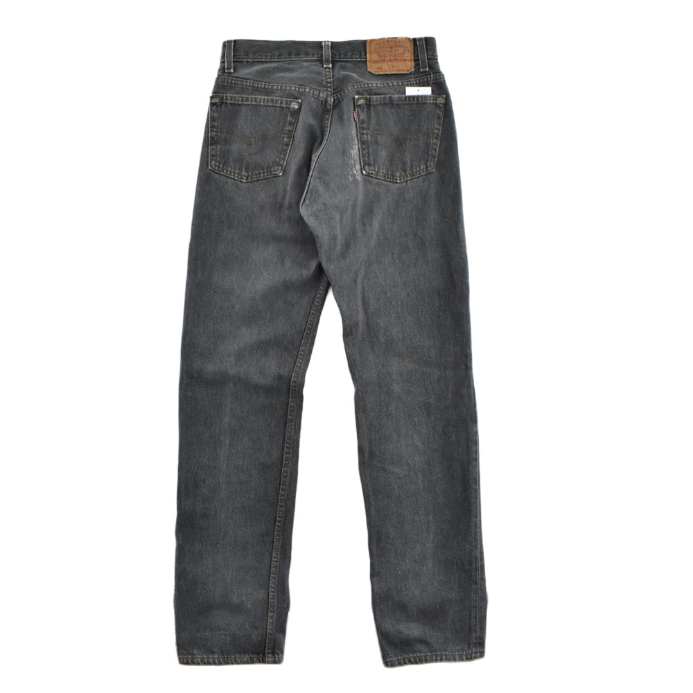 90's Levi's 501 先染めブラックデニム USA製 260904H