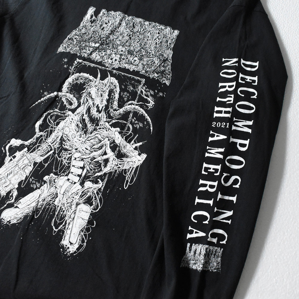 デッドストック! Undeath "Decomposing North America 2021" Tシャツ 250930