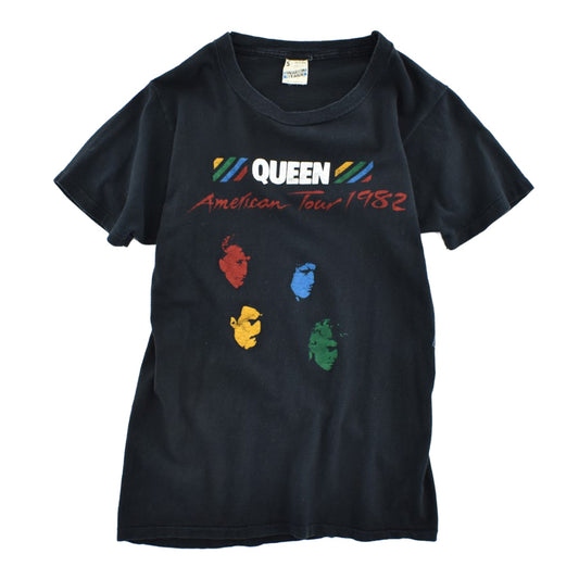 80's QUEEN "Hot Space / American Tour 1982" ロックT 260825H