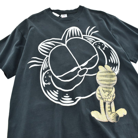90's Garfield ビッグプリント キャラクターTシャツ USA製 260522H