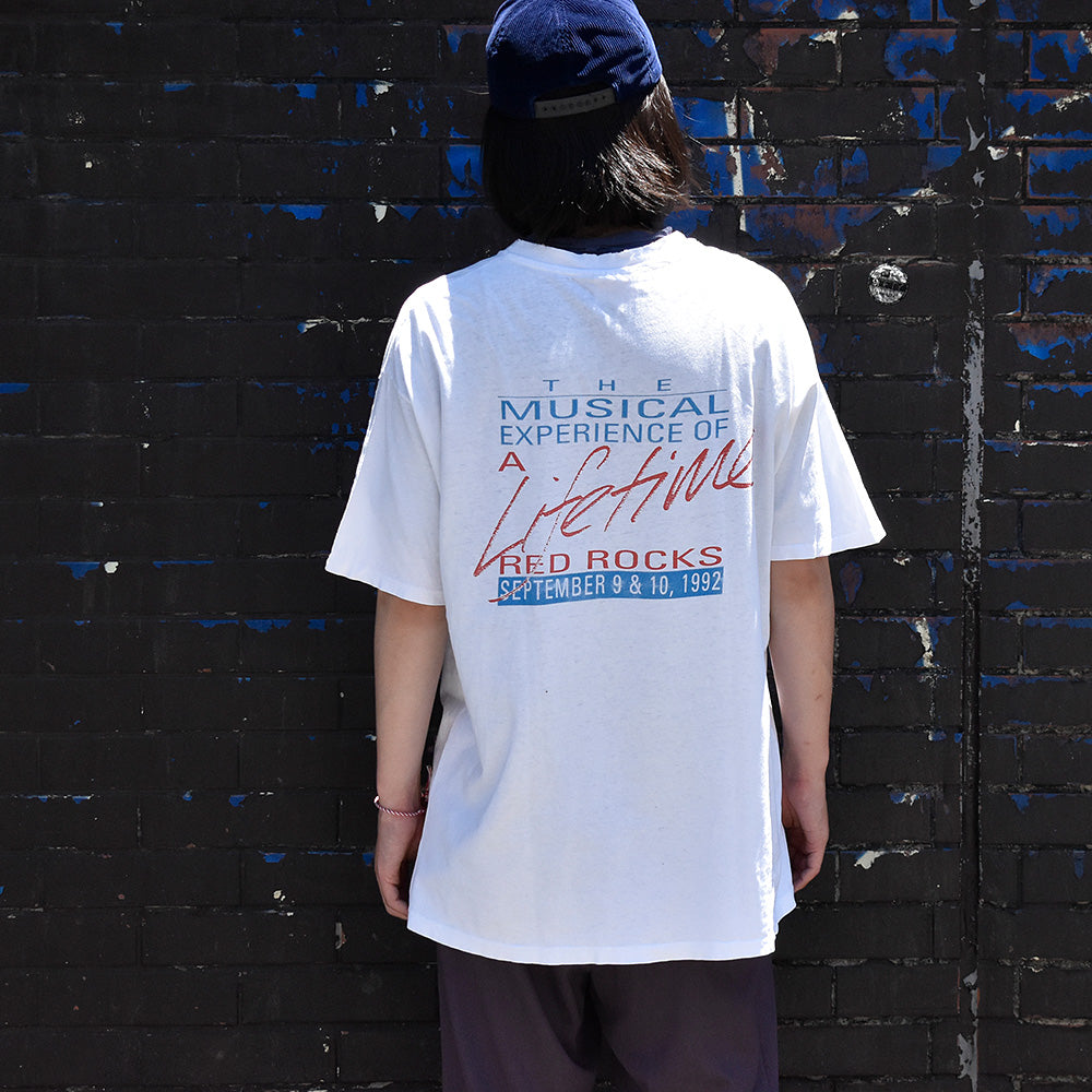 90's The Moody Blues “COLORADO SYMPHONY Musical Experience RED ROCKS” ロック Tシャツ 240626H