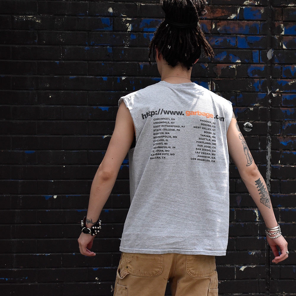 90's Garbage Tour カットオフTシャツ 240815