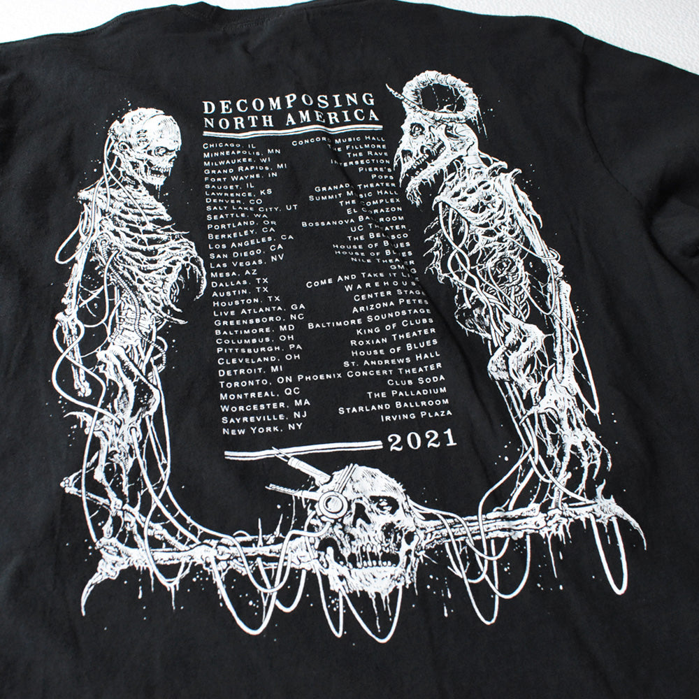 デッドストック! Undeath "Decomposing North America 2021" Tシャツ 250930
