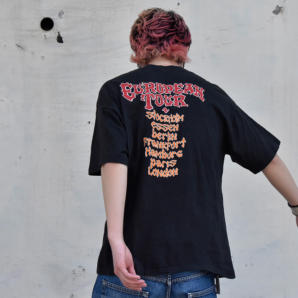 90’s Art by Rick Griffin! Grateful Dead “Europe 1990” Tour Tシャツ Euro製 240416H