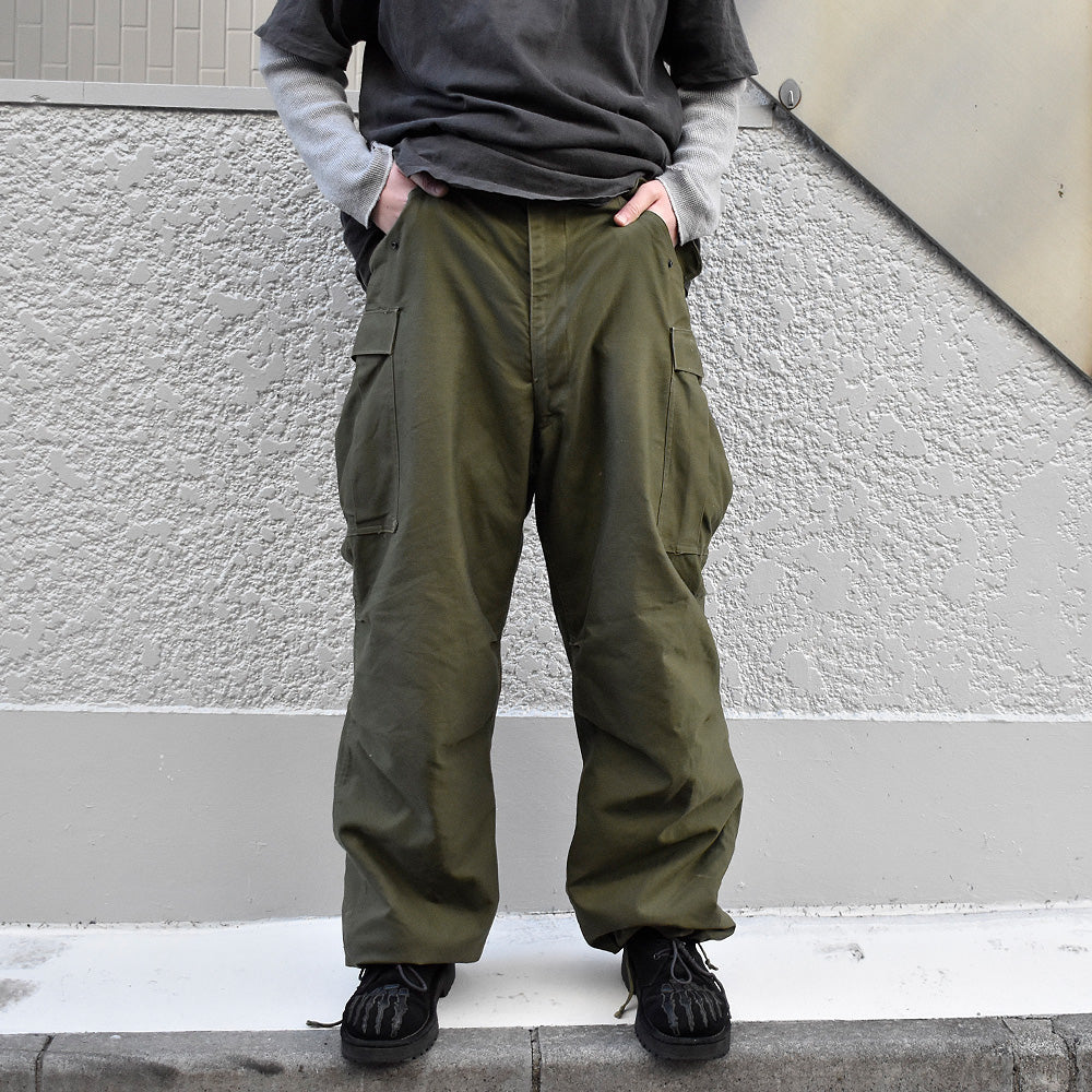 '51 ノンウォッシュ! U.S.ARMY M-51 ライナー付き フィールドパンツ 250109H