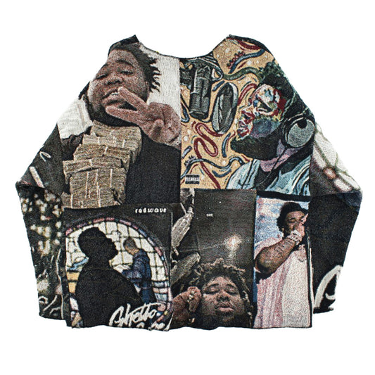 Y2K ゴブラン織り タペストリーカットソー 260421H