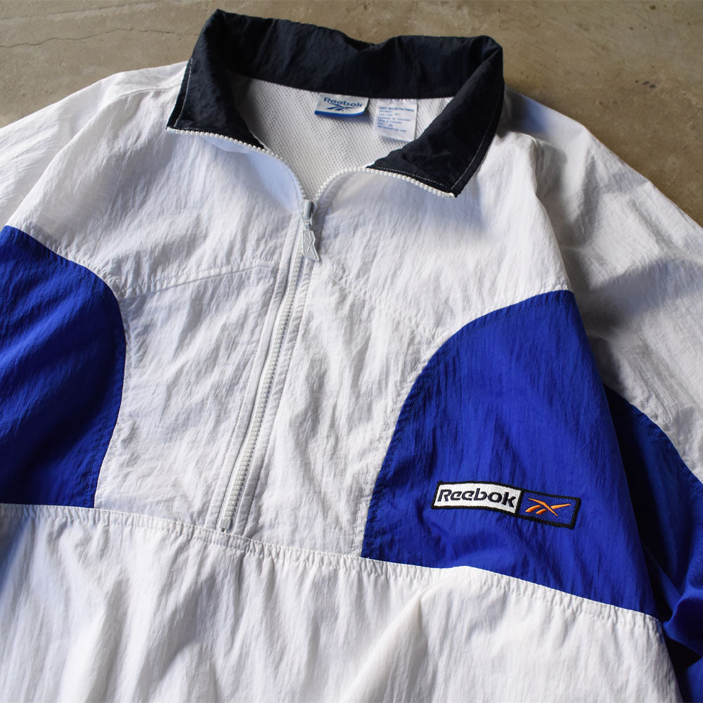 90’s Reebok 裏地付き ナイロン トラックジャケット 250223