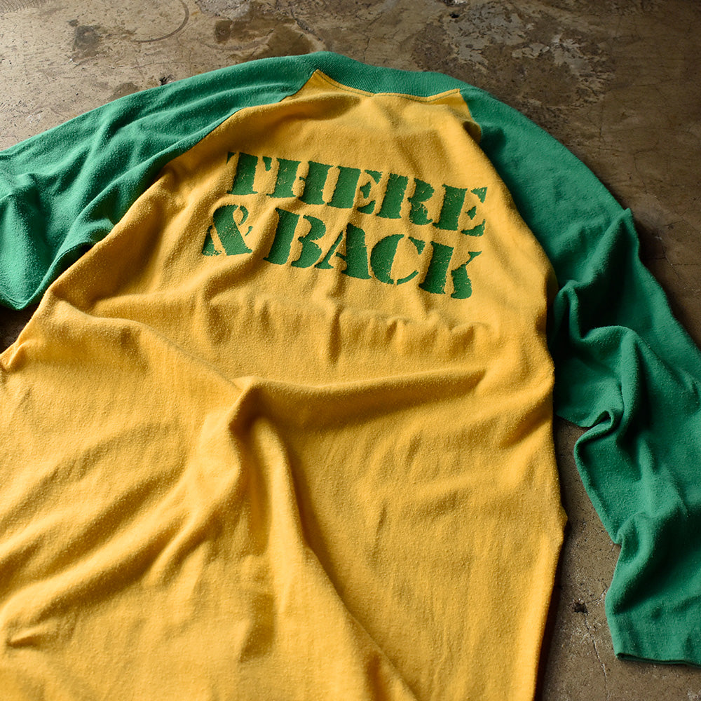 80's Jeff Beck “There & Back” ラグラン ロック Tシャツ 231007HYY