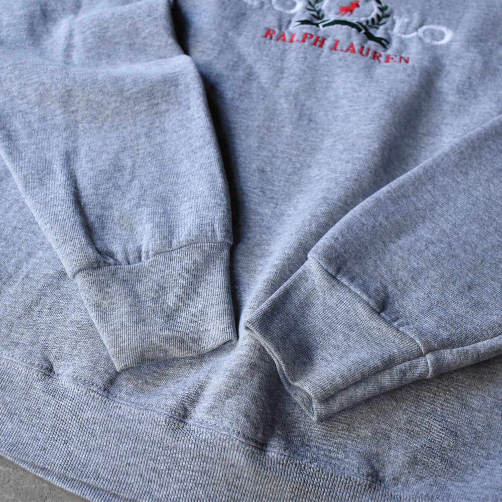 90's ブートレグ Polo Ralph Lauren ロゴ刺繍 スウェット 230920