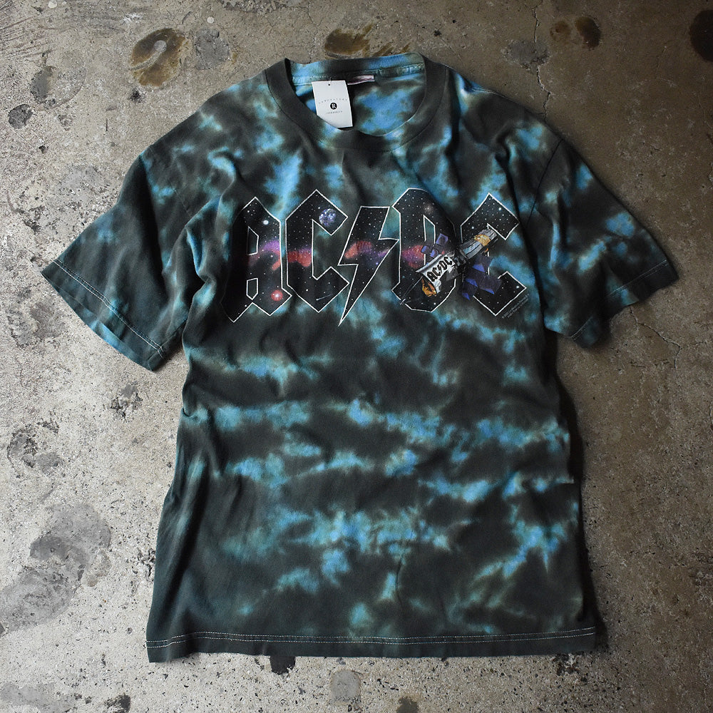 Y2K AC/DC "2000 North American Tour" タイダイ ロックTシャツ 230623H