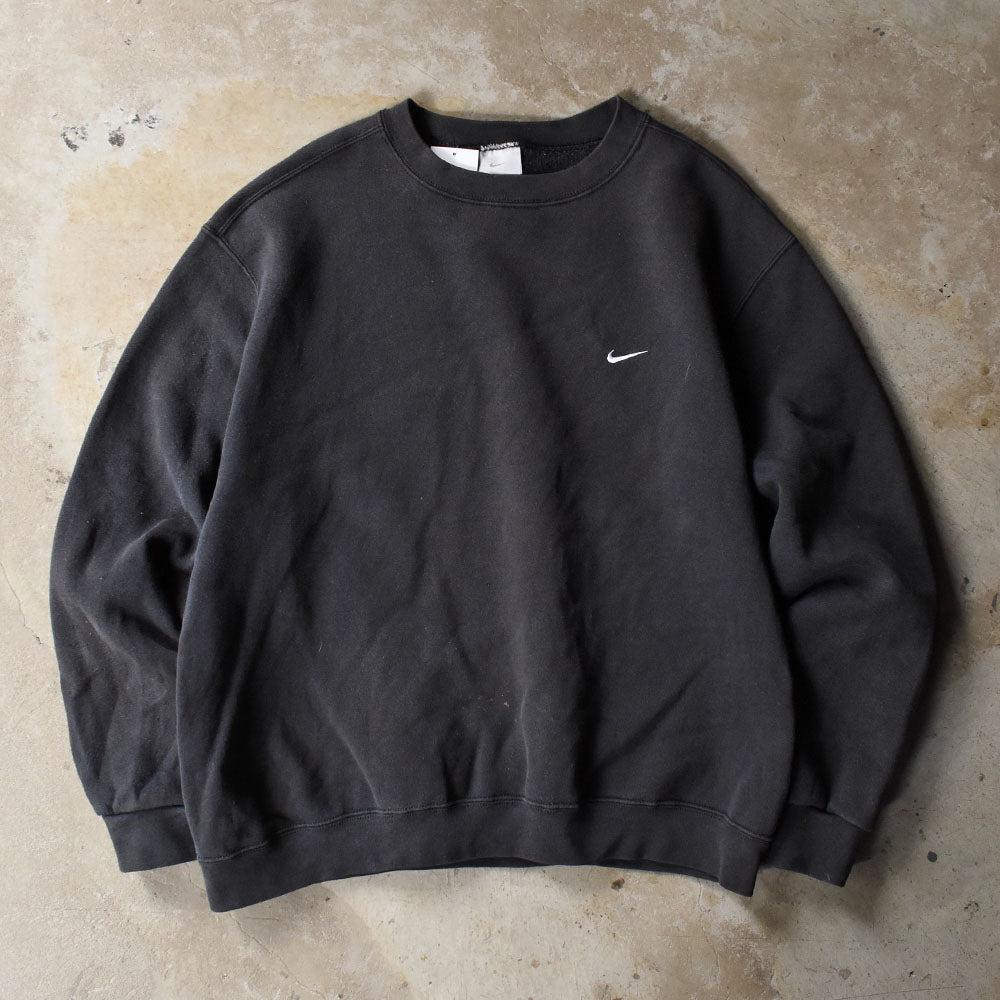 Y2K NIKE small swoosh ロゴ刺繍 スウェット 250930H