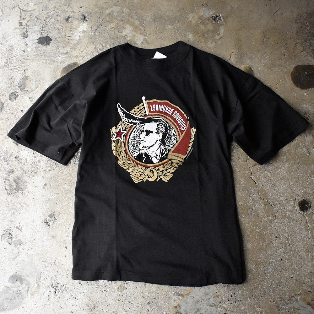 90's デッドストック! Leningrad Cowboys “Let's Twist Again 1994” Tour Tシャツ 250429H