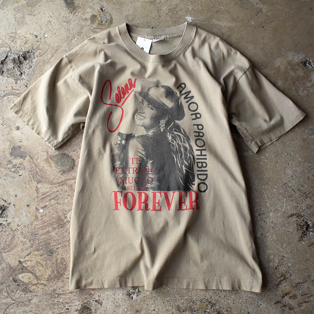 90’s Selena “Amor Prohibido“ memorial Tシャツ 240504H