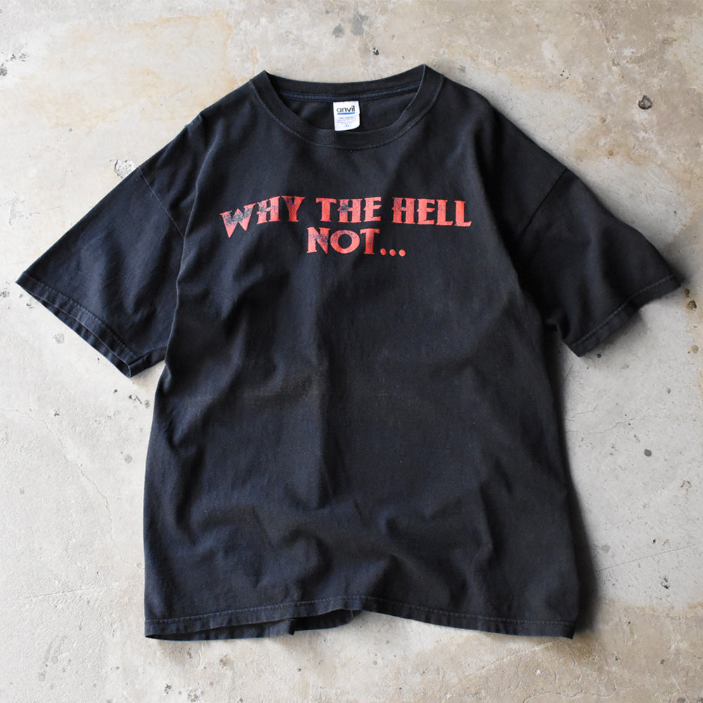 Harley-Davidson “WHY THE HELL NOT...” 両面プリント Tシャツ 250512