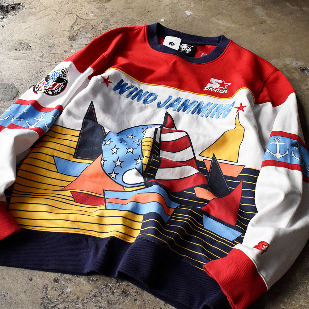 STARTER BLACK LABEL “WIND JAMMING” セーリング スウェット 240302H