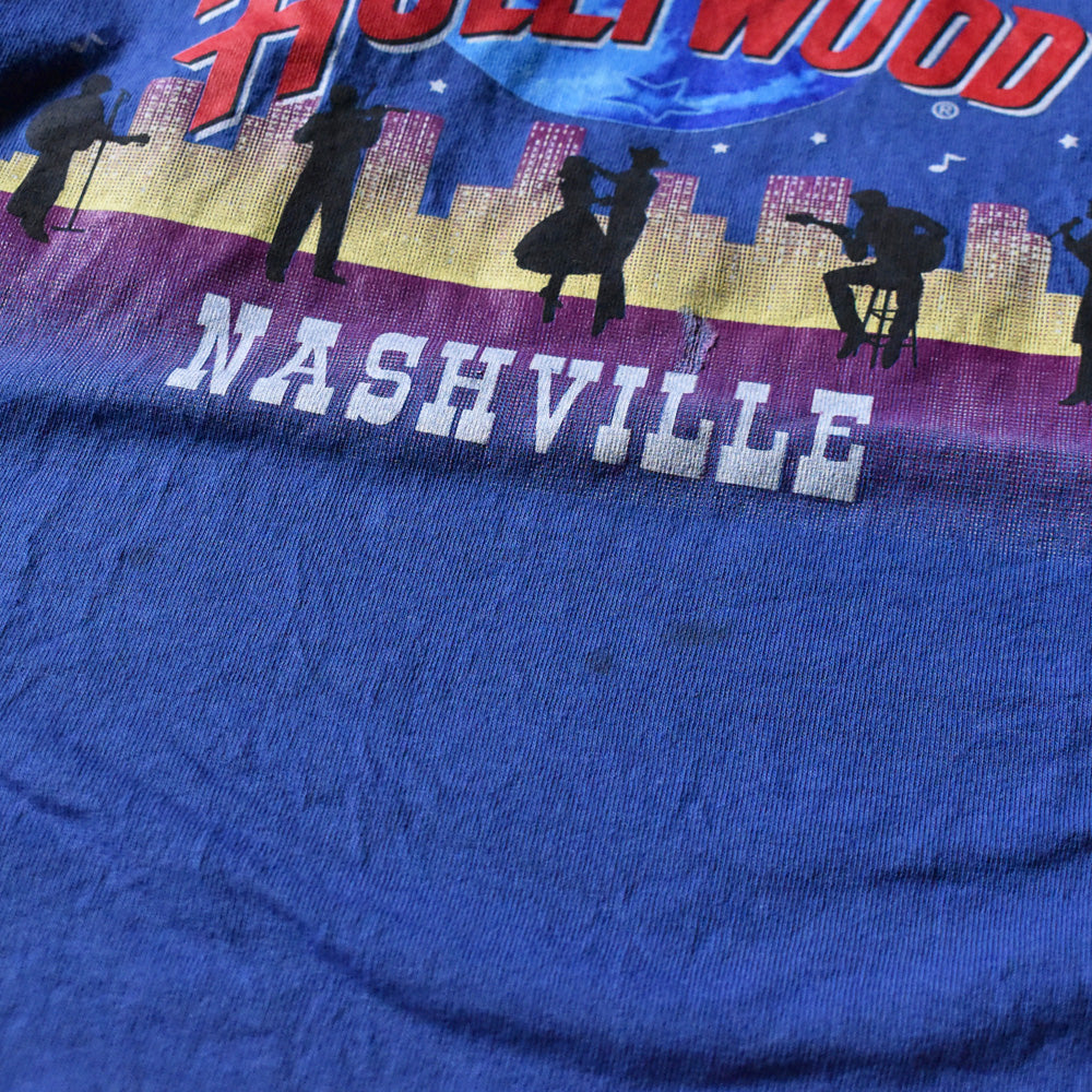 90's PLANET HOLLYWOOD “NASHVILLE” Tシャツ USA製 240421